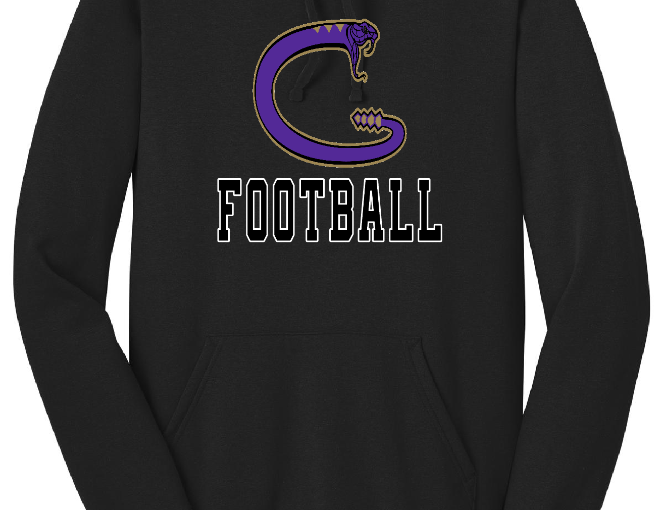 Big C Snake Hoodie