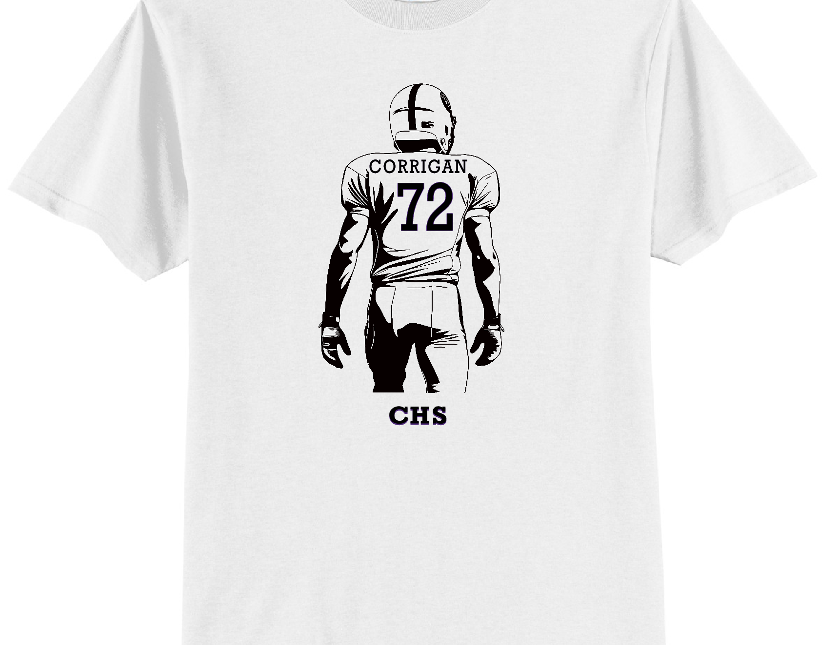 Short Sleeve Football T