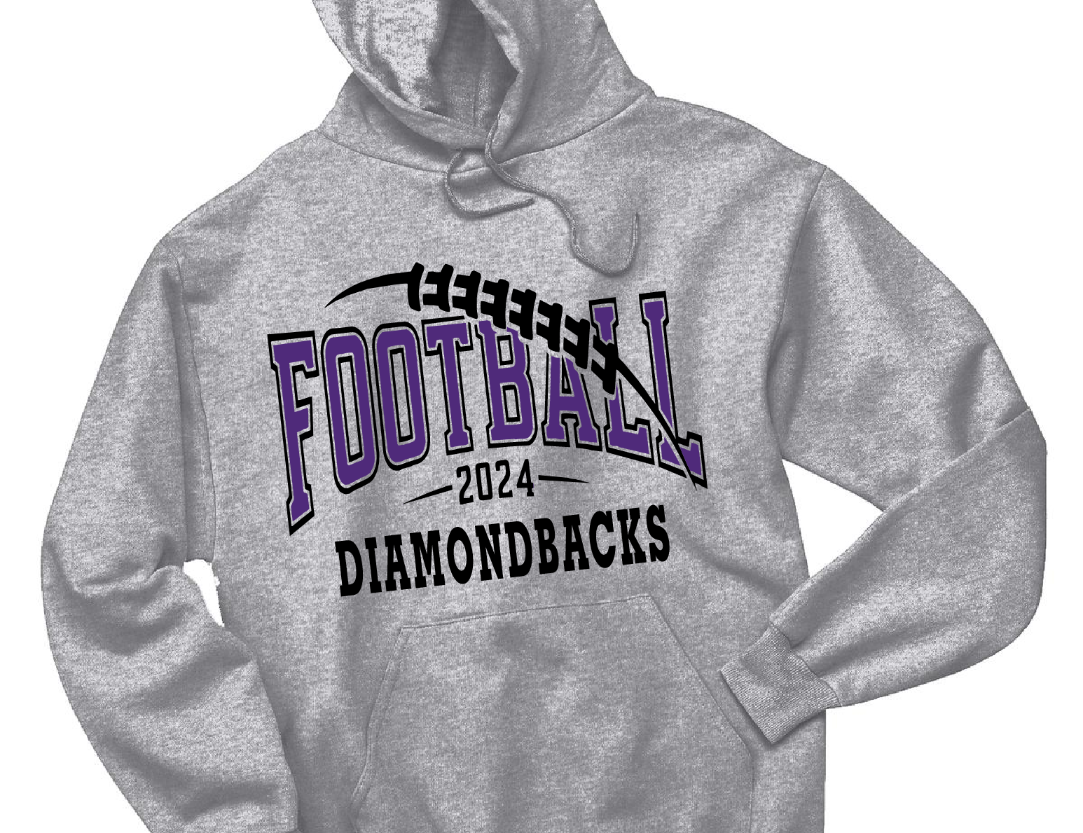 Diamondback Football Hoodie