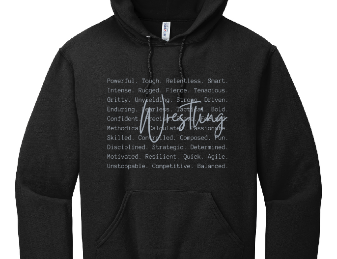 Wrestling " IN A NUTSHELL" Hoodie