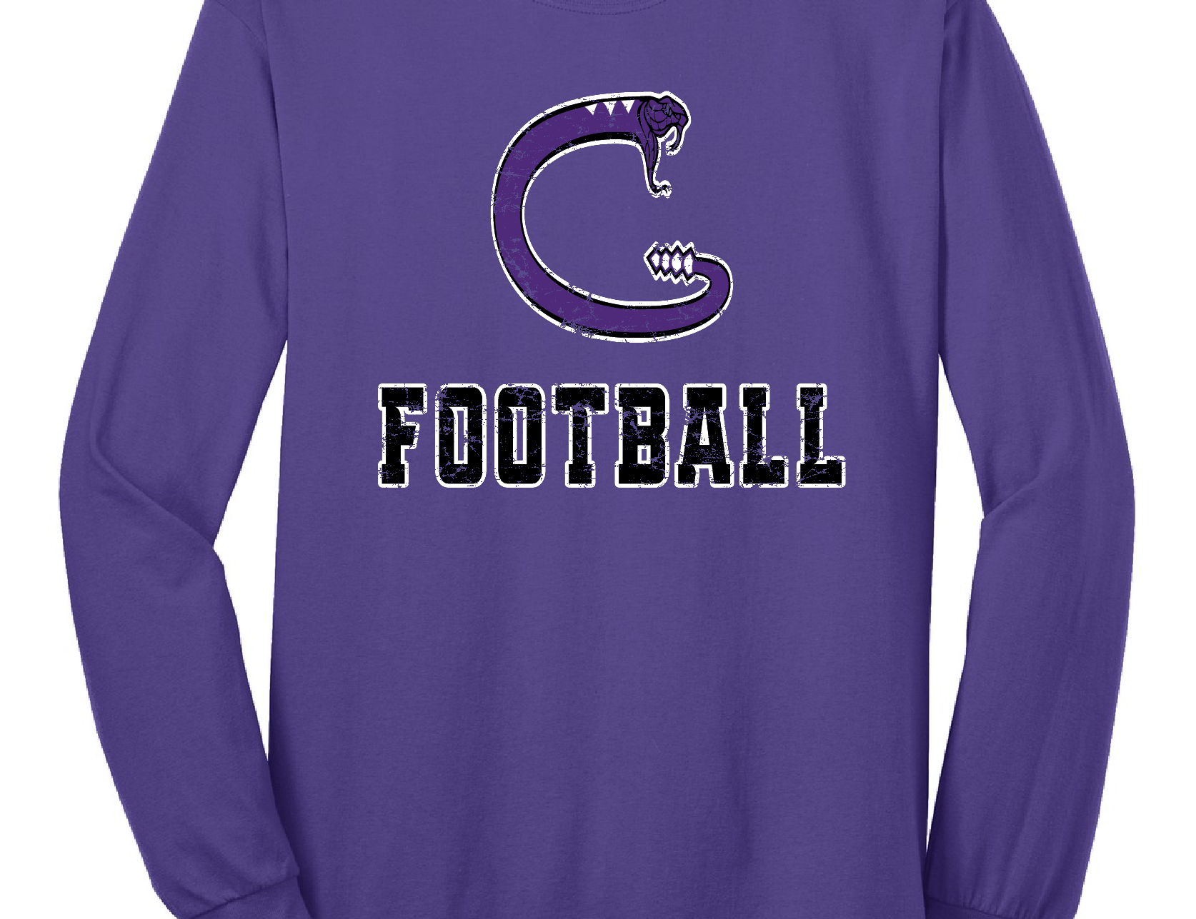 D-Back football long sleeve